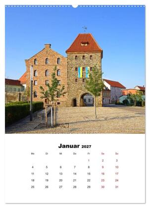 Haldensleben in Sachsen-Anhalt (hochwertiger Premium Wandkalender 2027 DIN A2 hoch), Kunstdruck in Hochglanz