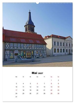 Haldensleben in Sachsen-Anhalt (hochwertiger Premium Wandkalender 2027 DIN A2 hoch), Kunstdruck in Hochglanz