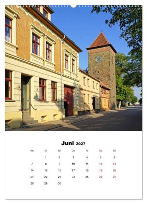 Haldensleben in Sachsen-Anhalt (hochwertiger Premium Wandkalender 2027 DIN A2 hoch), Kunstdruck in Hochglanz