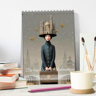 Die leise Welt der Andersartigen (Tischkalender 2027 DIN A5 hoch), CALVENDO Monatskalender