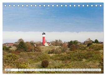 Wangerooge - Momente einer Reise (Tischkalender 2027 DIN A5 quer), CALVENDO Monatskalender