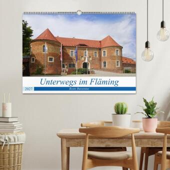 Unterwegs im Fläming (Wandkalender 2027 DIN A2 quer), CALVENDO Monatskalender