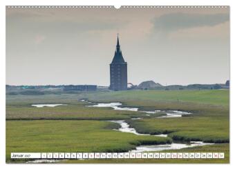 Wangerooge - Momente einer Reise (Wandkalender 2027 DIN A2 quer), CALVENDO Monatskalender