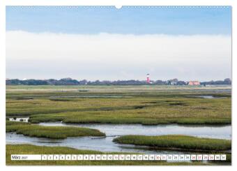 Wangerooge - Momente einer Reise (Wandkalender 2027 DIN A2 quer), CALVENDO Monatskalender