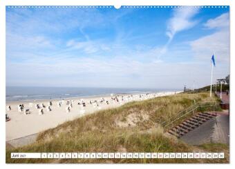 Wangerooge - Momente einer Reise (Wandkalender 2027 DIN A2 quer), CALVENDO Monatskalender