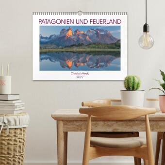 Patagonien und Feuerland (Wandkalender 2027 DIN A3 quer), CALVENDO Monatskalender