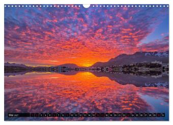 Patagonien und Feuerland (Wandkalender 2027 DIN A3 quer), CALVENDO Monatskalender