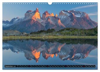 Patagonien und Feuerland (Wandkalender 2027 DIN A3 quer), CALVENDO Monatskalender