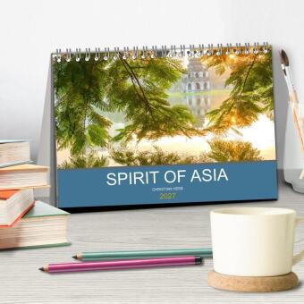 Spirit of Asia (Tischkalender 2027 DIN A5 quer), CALVENDO Monatskalender