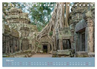 Spirit of Asia (Tischkalender 2027 DIN A5 quer), CALVENDO Monatskalender