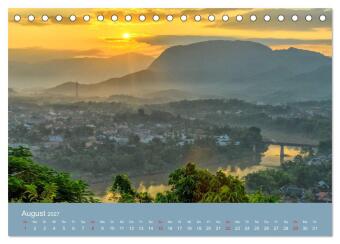 Spirit of Asia (Tischkalender 2027 DIN A5 quer), CALVENDO Monatskalender