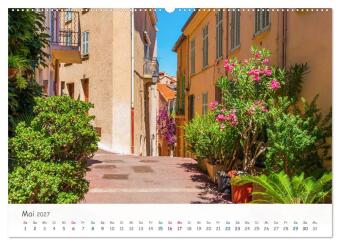 Provence-Alpes-Côte d'Azur (hochwertiger Premium Wandkalender 2027 DIN A2 quer), Kunstdruck in Hochglanz