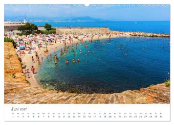 Provence-Alpes-Côte d'Azur (hochwertiger Premium Wandkalender 2027 DIN A2 quer), Kunstdruck in Hochglanz