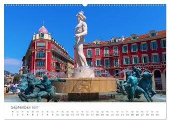 Provence-Alpes-Côte d'Azur (hochwertiger Premium Wandkalender 2027 DIN A2 quer), Kunstdruck in Hochglanz