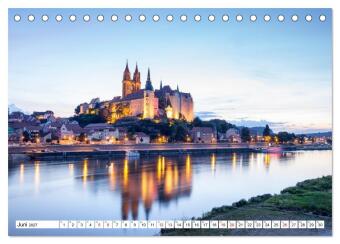 Elbetal Süd - Radland Deutschland (Tischkalender 2027 DIN A5 quer), CALVENDO Monatskalender