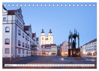 Elbetal Süd - Radland Deutschland (Tischkalender 2027 DIN A5 quer), CALVENDO Monatskalender