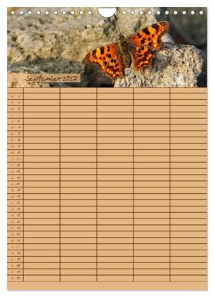 Tierischer Familienplaner (Wandkalender 2027 DIN A4 hoch), CALVENDO Monatskalender