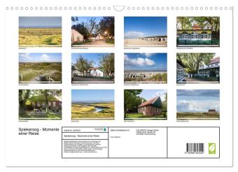 Spiekeroog - Momente einer Reise (Wandkalender 2027 DIN A3 quer), CALVENDO Monatskalender