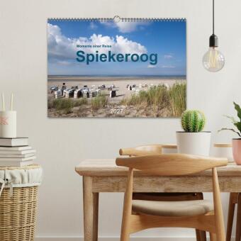 Spiekeroog - Momente einer Reise (Wandkalender 2027 DIN A3 quer), CALVENDO Monatskalender