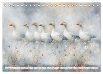 Das leise Leben auf dem Land (Tischkalender 2027 DIN A5 quer), CALVENDO Monatskalender