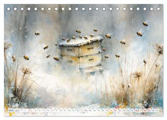Das leise Leben auf dem Land (Tischkalender 2027 DIN A5 quer), CALVENDO Monatskalender