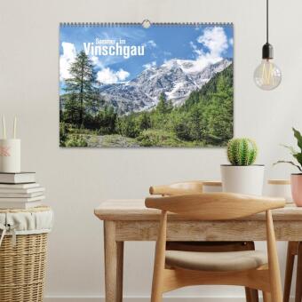 Sommer im Vinschgau (Wandkalender 2027 DIN A3 quer), CALVENDO Monatskalender