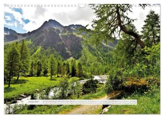 Sommer im Vinschgau (Wandkalender 2027 DIN A3 quer), CALVENDO Monatskalender