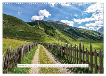 Sommer im Vinschgau (Wandkalender 2027 DIN A3 quer), CALVENDO Monatskalender