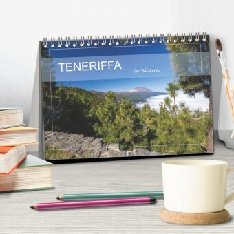 Teneriffa in Bildern (Tischkalender 2027 DIN A5 quer), CALVENDO Monatskalender