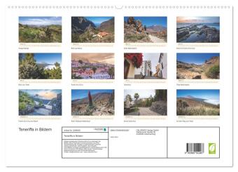 Teneriffa in Bildern (hochwertiger Premium Wandkalender 2027 DIN A2 quer), Kunstdruck in Hochglanz