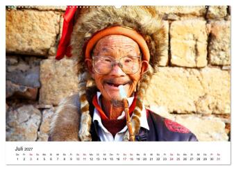 Wildes China (hochwertiger Premium Wandkalender 2027 DIN A2 quer), Kunstdruck in Hochglanz