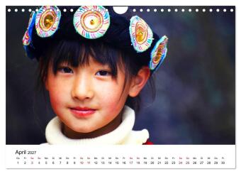 Wildes China (Wandkalender 2027 DIN A4 quer), CALVENDO Monatskalender