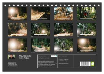 Mountainbike Trail-Action (Tischkalender 2027 DIN A5 quer), CALVENDO Monatskalender