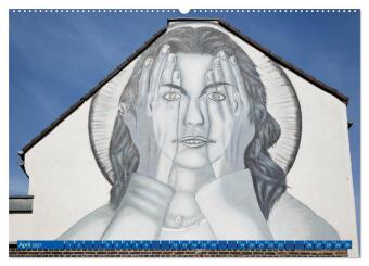 KÖLN STREETART GALERIE (Wandkalender 2027 DIN A2 quer), CALVENDO Monatskalender