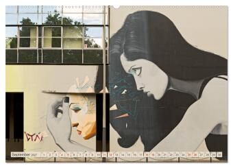 KÖLN STREETART GALERIE (Wandkalender 2027 DIN A2 quer), CALVENDO Monatskalender