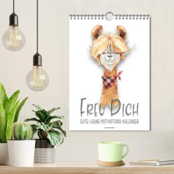 Freu Dich - Gute-Laune-Motivations-Kalender (Wandkalender 2027 DIN A4 hoch), CALVENDO Monatskalender