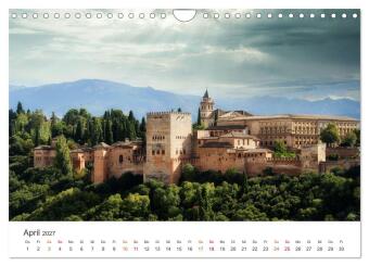 Andalusien - Magische Momente (Wandkalender 2027 DIN A4 quer), CALVENDO Monatskalender