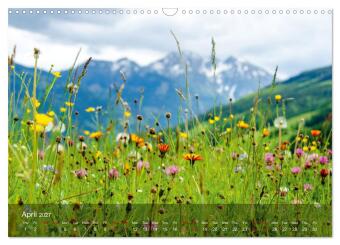 German and Austrian Alps (Wall Calendar 2027 DIN A3 landscape), CALVENDO 12 Month Wall Calendar