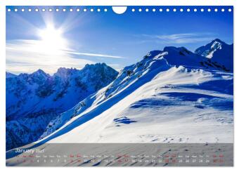 German and Austrian Alps (Wall Calendar 2027 DIN A4 landscape), CALVENDO 12 Month Wall Calendar