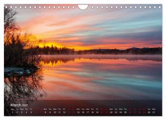 German and Austrian Alps (Wall Calendar 2027 DIN A4 landscape), CALVENDO 12 Month Wall Calendar
