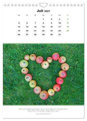Attraktive Herzmotive 2027 (Wandkalender 2027 DIN A4 hoch), CALVENDO Monatskalender