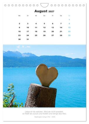 Attraktive Herzmotive 2027 (Wandkalender 2027 DIN A4 hoch), CALVENDO Monatskalender
