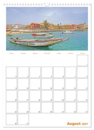 Gambia und Senegal erleben (Wandkalender 2027 DIN A3 hoch), CALVENDO Monatskalender