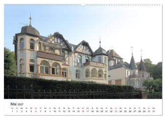 Wiesbaden - Stadt der Villen (hochwertiger Premium Wandkalender 2027 DIN A2 quer), Kunstdruck in Hochglanz