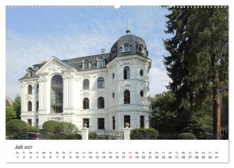 Wiesbaden - Stadt der Villen (hochwertiger Premium Wandkalender 2027 DIN A2 quer), Kunstdruck in Hochglanz