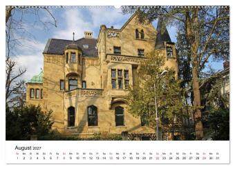 Wiesbaden - Stadt der Villen (hochwertiger Premium Wandkalender 2027 DIN A2 quer), Kunstdruck in Hochglanz