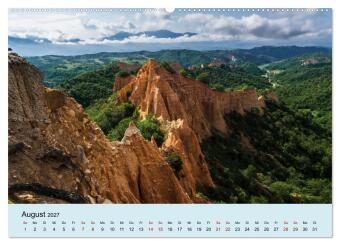 Unbekanntes Bulgarien (Wandkalender 2027 DIN A2 quer), CALVENDO Monatskalender