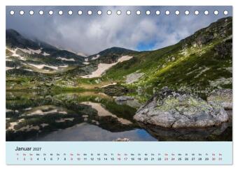 Unbekanntes Bulgarien (Tischkalender 2027 DIN A5 quer), CALVENDO Monatskalender