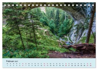 Unbekanntes Bulgarien (Tischkalender 2027 DIN A5 quer), CALVENDO Monatskalender