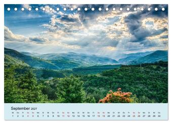 Unbekanntes Bulgarien (Tischkalender 2027 DIN A5 quer), CALVENDO Monatskalender